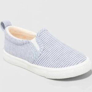 Toddler Boys' Foster Slip-On Sneakers - Size 11C - Blue 👟
